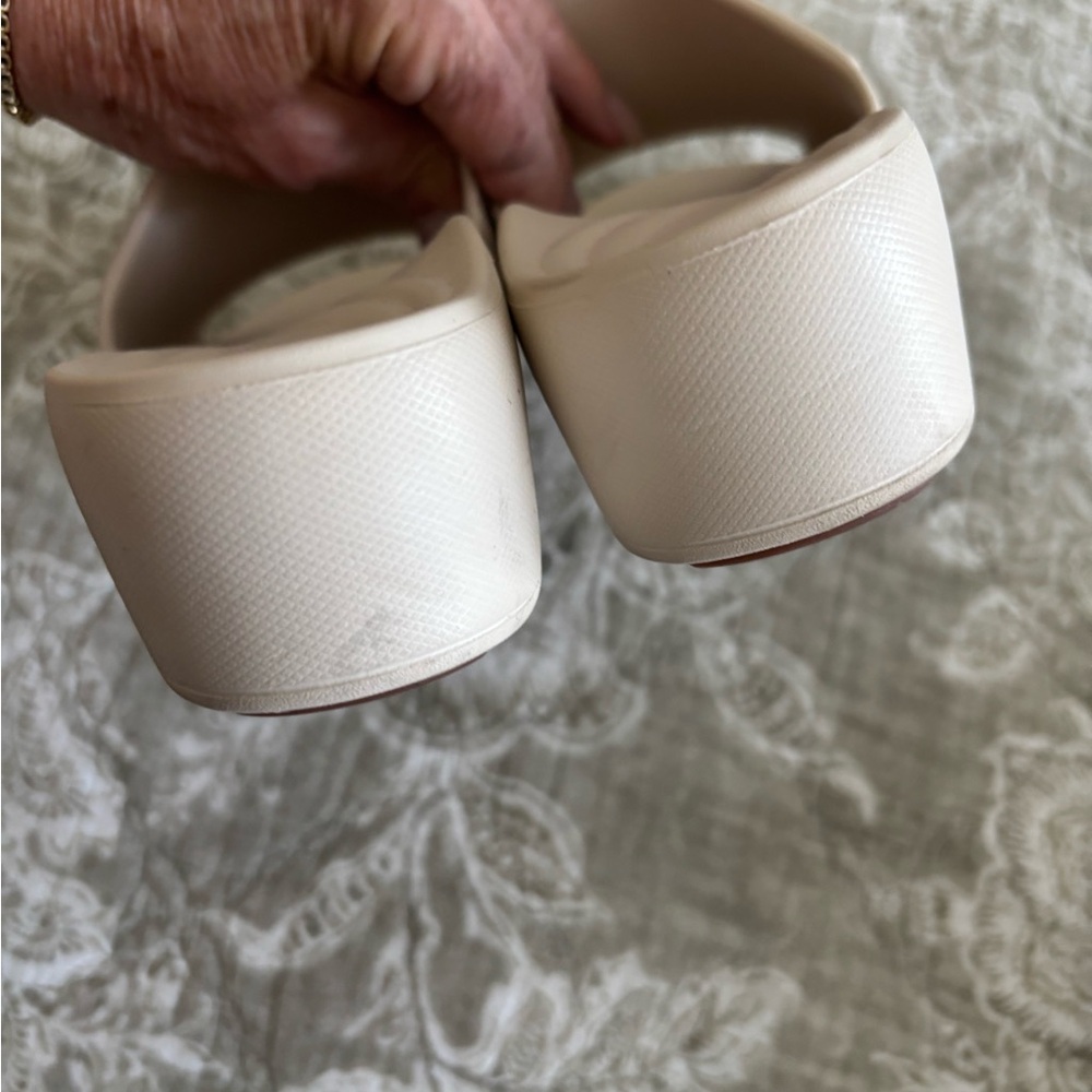 Aetrex Jamie EUC Lightweight Wedge Mule Slide Sandals~9 - Picture 6 of 8